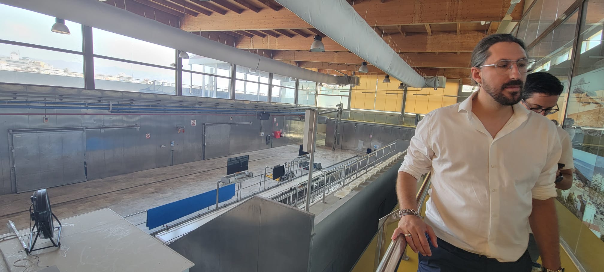 Visita a las instalaciones de una empresa de la comarca