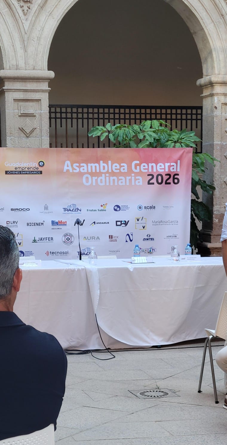 Cartel de la Asamblea General de Guadalentín Emprende